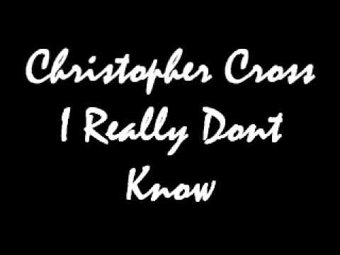 christopher cross what do you think about love